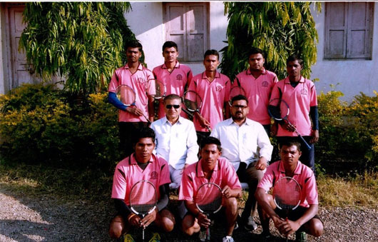 Ball Badminton Men Inter Collegiate Winner Team 2014-15